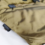 CELINE PADDED BAG パデッドバッグ レザー ナイロン 中綿 ボストンバッグ カーキ メンズ セリーヌ【中古】5-0301G◎