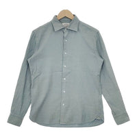 UNITED ARROWS UAB コットンフラノシャツ 起毛 長袖シャツ グリーン メンズ ユナイテッドアローズ【中古】5-0308M∞