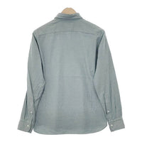UNITED ARROWS UAB コットンフラノシャツ 起毛 長袖シャツ グリーン メンズ ユナイテッドアローズ【中古】5-0308M∞