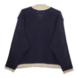 refomed GRANNY ZIPUP CARDIGAN REKN-007 サイズ1 定価51700円 カーディガン ネイビー メンズ リフォメッド【中古】5-0208T♪