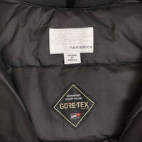 nanamica GORE-TEX Short Down Jacket SUAF354 定価88000円 サイズS ダウンジャケット ブラック メンズ ナナミカ【中古】5-1007A◆