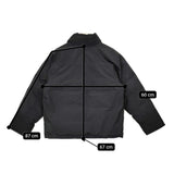 nanamica GORE-TEX Short Down Jacket SUAF354 定価88000円 サイズS ダウンジャケット ブラック メンズ ナナミカ【中古】5-1007A◆