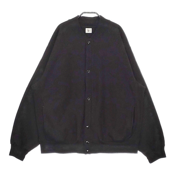 blurhms ROOTSTOCK ルーツストック SH Sweat Snap Cardigan 33000円 BROOTS24F25 カーディガン 24AW ブラック メンズ ブラームス【中古】5-0131M♪