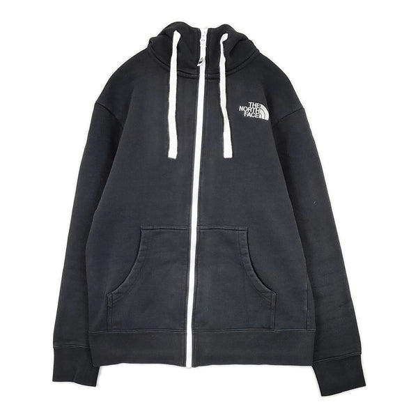 THE NORTH FACE Rearview Full Zip Hoodie NT12340 裏起毛 パーカー ブラック メンズ ザノースフェイス【中古】5-1027T∞
