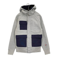 Champion リバースウィーブ windstopper スウェット マウンテンパーカー M c3-c107 ジャケット グレー メンズ チャンピオン【中古】5-0920T♪