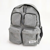 EASTPAK/BEAMS Padded Pak'r XL 6Pocket リュック・デイパック グレー メンズ イーストパック/ビームス【中古】5-0306G◎
