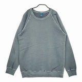 Good on L/S RAGLAN CREW SWEAT SHIRTS ロングスリーブ ラグランクルースウェットシャツ L ブルーグリーン グッドオン【中古】5-0506M♪