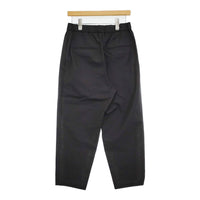 ATON WOOL TROPICAL EASY TAPERED PANTS サイズ02 PRAGIM0203 イージー テーパード パンツ ブラック メンズ エイトン【中古】5-0920M♪