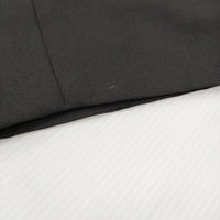 ATON WOOL TROPICAL EASY TAPERED PANTS サイズ02 PRAGIM0203 イージー テーパード パンツ ブラック メンズ エイトン【中古】5-0920M♪