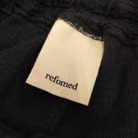refomed AZEAMI THERMAL PANTS REPT-002 定価27500円 サーマル パンツ ネイビー メンズ リフォメッド【中古】5-0406G∞