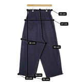 refomed AZEAMI THERMAL PANTS REPT-002 定価27500円 サーマル パンツ ネイビー メンズ リフォメッド【中古】5-0406G∞