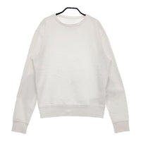 MAISON MARGIELA 14 レザーエルボーパッチスウェットシャツ S50GU0133 S25443 トレーナー スウェット ホワイト メンズ メゾンマルジェラ【中古】5-0406M∞