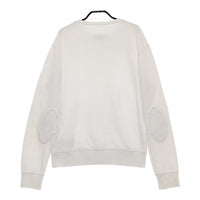 MAISON MARGIELA 14 レザーエルボーパッチスウェットシャツ S50GU0133 S25443 トレーナー スウェット ホワイト メンズ メゾンマルジェラ【中古】5-0406M∞