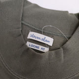 Steven Alan ORGANIC SHORT SLEEVE TEE 定価8250円 XL 半袖Ｔシャツ カットソー 23SS カーキ メンズ スティーブンアラン【中古】5-0519S∞