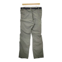 MONTANE ベルト付き ナイロン パンツ カーキ メンズ モンテイン【中古】5-0428G∞