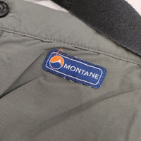 MONTANE ベルト付き ナイロン パンツ カーキ メンズ モンテイン【中古】5-0428G∞