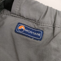 MONTANE M ナイロン ショートパンツ ハーフパンツ ショーツ グレー メンズ モンテイン【中古】5-0519S∞