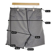 MONTANE M ナイロン ショートパンツ ハーフパンツ ショーツ グレー メンズ モンテイン【中古】5-0519S∞