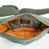 PORTER NEW TANKER FANNY PACK 定価42900円 タンカー ウエストバッグ カーキ メンズ ポーター【中古】5-0213G♪