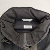 FUJITO 切替 コットンナイロン ジャケット ブルゾン グレー チャコールグレー メンズ フジト【中古】5-1027T∞