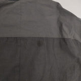 FUJITO 切替 コットンナイロン ジャケット ブルゾン グレー チャコールグレー メンズ フジト【中古】5-1027T∞