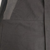 FUJITO 切替 コットンナイロン ジャケット ブルゾン グレー チャコールグレー メンズ フジト【中古】5-1027T∞