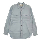 FUJITO サイズ2 長袖シャツ ライトブルー メンズ フジト【中古】5-0408M♪