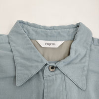 FUJITO サイズ2 長袖シャツ ライトブルー メンズ フジト【中古】5-0408M♪