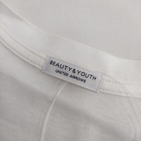 BEAUTY&YOUTH UNITED ARROWS WARDROBE SMART NORITAKE スマートフィット 1217-299-3174 半袖Ｔシャツ カットソー ホワイト メンズ ビューティアンドユース【中古】5-0519S∞