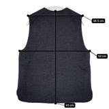 STYLE CRAFT ウール コットン ジレ ベスト ネイビー メンズ スタイルクラフト【中古】5-1027T∞