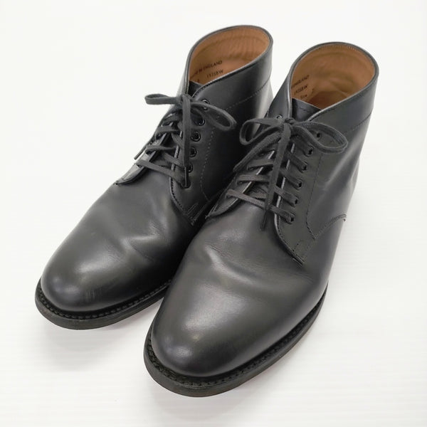 SANDERS Chukka Boot 1935BW 7サイズ イギリス製 ブーツ ブラック メンズ サンダース【中古】5-0422G◎