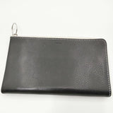 TEMBEA L字ファスナー COLLECT PURSE レザー 長財布 ブラック メンズ テンベア【中古】5-0510G∞