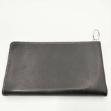 TEMBEA L字ファスナー COLLECT PURSE レザー 長財布 ブラック メンズ テンベア【中古】5-0510G∞