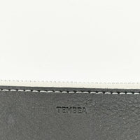 TEMBEA L字ファスナー COLLECT PURSE レザー 長財布 ブラック メンズ テンベア【中古】5-0510G∞