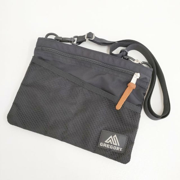 GREGORY CLASSIC SACOCHE サコッシュ ショルダーバッグ ブラック メンズ グレゴリー【中古】5-0710G∞