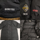 Supreme GORE-TEX 700-Fill Down Parka S ゴアテックス ダウンパーカー  ダウンジャケット 21AW ブラック メンズ シュプリーム【中古】5-0213A♪