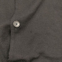MAATEE & SONS 3子撚 WOOSTED C/N CARDIGAN 定価47300円 MT3303-0102 カーディガン 23AW ブラック メンズ マーティーアンドサンズ【中古】5-0920T♪