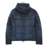 TORNADO MART T/Cスウェードダウン 定価42000円 フェイクスウェード tbl-7601 サイズL ダウンジャケット ネイビー メンズ トルネードマート【中古】5-1030A◎