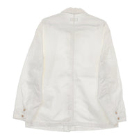 HERILL Nepdenim Coveralljacket 23-011-HL-8030-1 サイズ2 定価55000円 カバーオール ホワイト メンズ ヘリル【中古】5-0213M♪