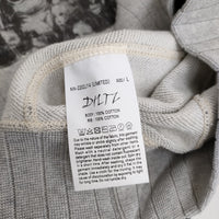 NICENESS 新品 NN-2202J14 DILTZ サイズL 定価66000円 裏毛 スウェット 24AW グレー メンズ ナイスネス【中古】5-0213M♪