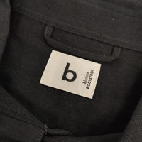 blurhms ROOTSTOCK 新品 Short-sleeve Shirt bROOTS24S5 定価26400円 2 半袖シャツ 24SS ブラック メンズ ブラームス【中古】5-0623S∞