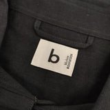 blurhms ROOTSTOCK 新品 Short-sleeve Shirt bROOTS24S5 定価26400円 2 半袖シャツ 24SS ブラック メンズ ブラームス【中古】5-0623S∞