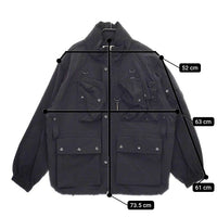 YOKE 新品 MULTI POKETS UTILITY BLOUSON YK24SS0652B 定価74800円 ブルゾン ジャケット 24SS ブラック メンズ ヨーク【中古】5-0406M∞