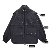 YOKE 新品 MULTI POKETS UTILITY BLOUSON YK24SS0652B 定価74800円 ブルゾン ジャケット 24SS ブラック メンズ ヨーク【中古】5-0406M∞