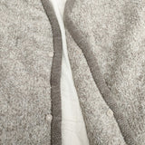 SIDE SLOPE 新品 ノーカラーコート SSL34-031 定価107800円 サイズ2 コート ブラウン メンズ サイドスロープ【中古】5-1030A◎#