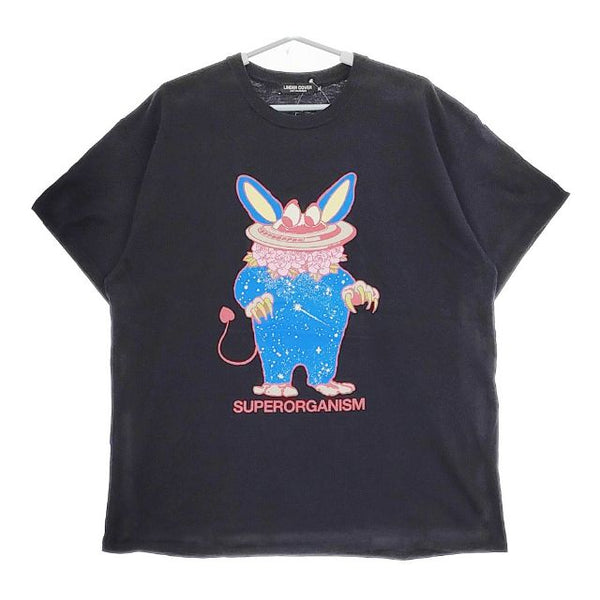 UNDERCOVER SUPERORGANISM コラボ XL 半袖Ｔシャツ カットソー ブラック メンズ アンダーカバー【中古】5-0519S∞
