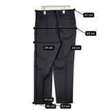 Paul Smith ウール スラックス パンツ ブラック メンズ ポール・スミス【中古】5-1027T∞