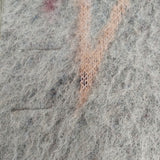 FACCIES ネイティブ柄 ケープ ポンチョ ショール カーキ メンズ ファチーズ【中古】5-1030T◎