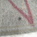 FACCIES ネイティブ柄 ケープ ポンチョ ショール カーキ メンズ ファチーズ【中古】5-1030T◎