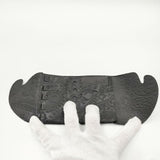 所作 Shosa ショサ cp 2.5ペイズリー 型押し レザー 革 定価22000円 三つ折り財布 ブラック メンズ 所作 Shosa【中古】5-0510G∞